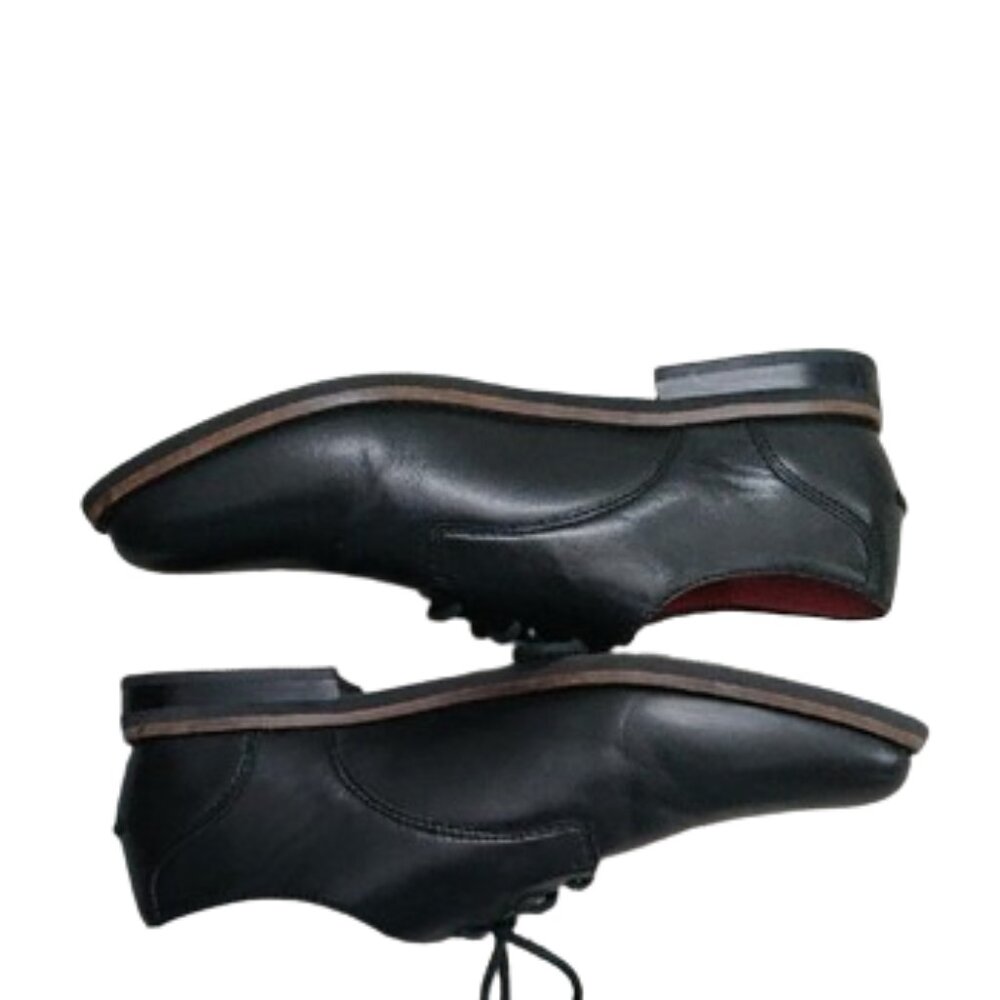 Softwalk Women's Black Leather Oxford - Size 9M EUC